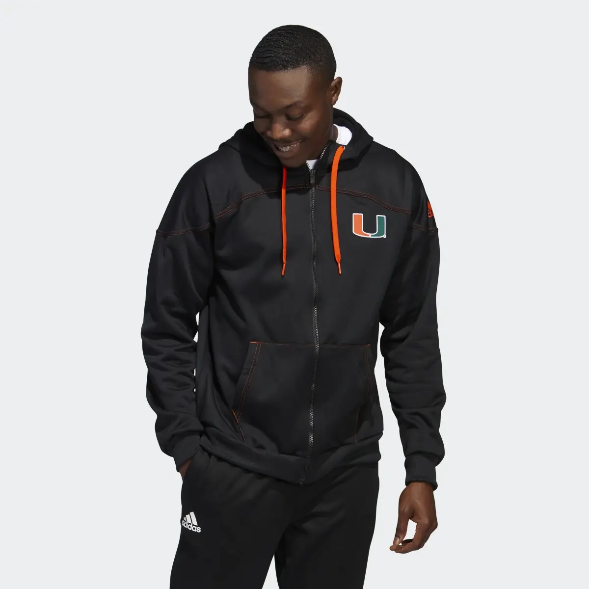 Adidas Stadium Full-Zip Hoodie. 2