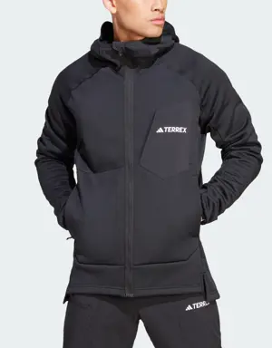 Adidas Terrex Xperior Medium Fleece Hooded Jacket