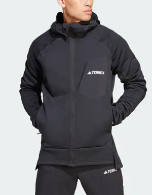 Adidas Veste à capuche molleton épaisseur moyenne Terrex Xperior