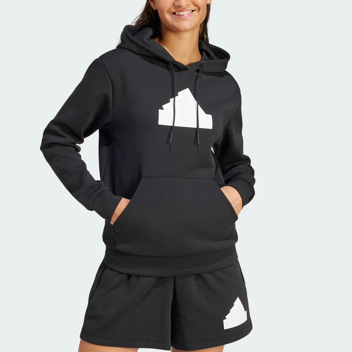 Adidas Future Icons Badge of Sport Hoodie. 1