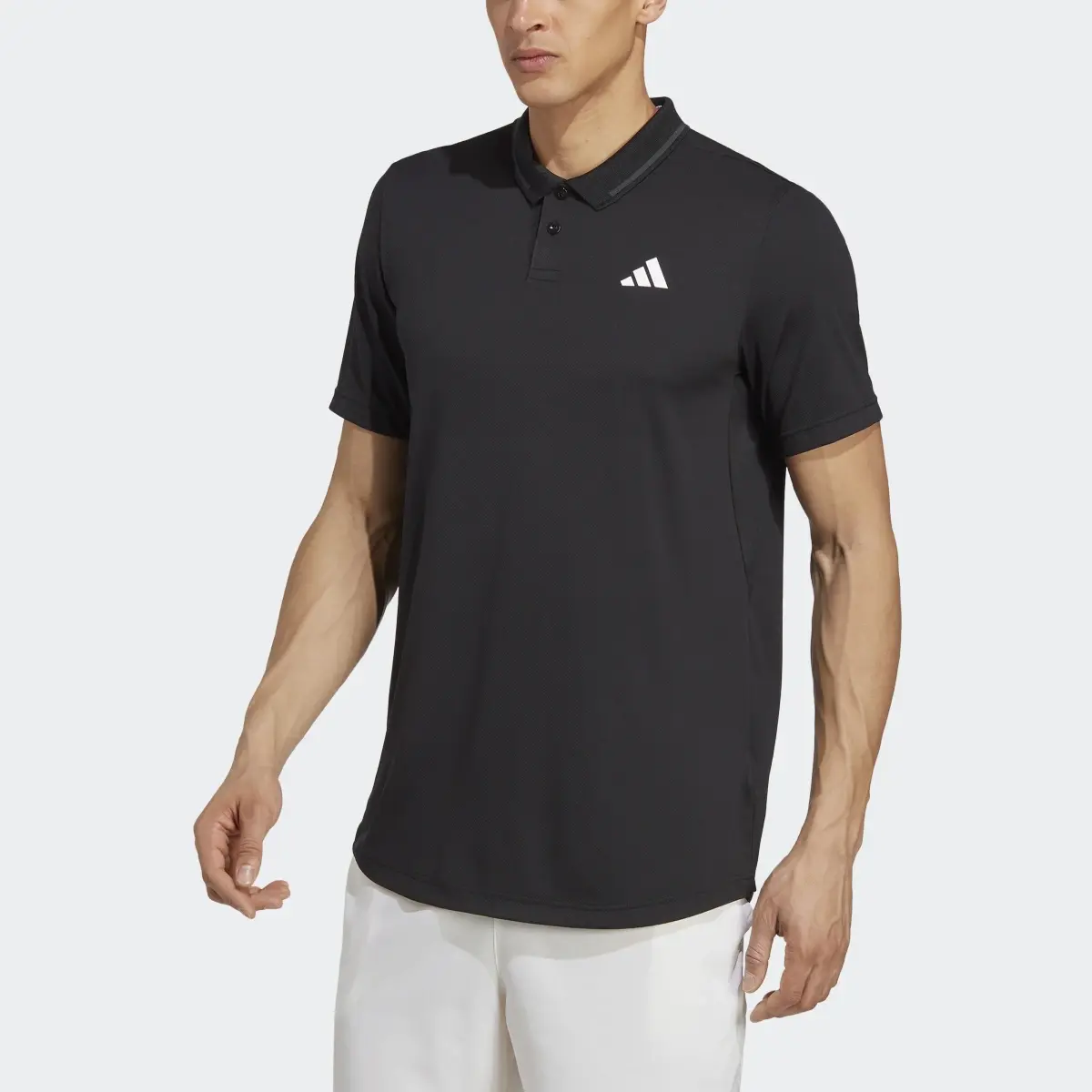 Adidas Club Tennis Piqué Polo Shirt. 1