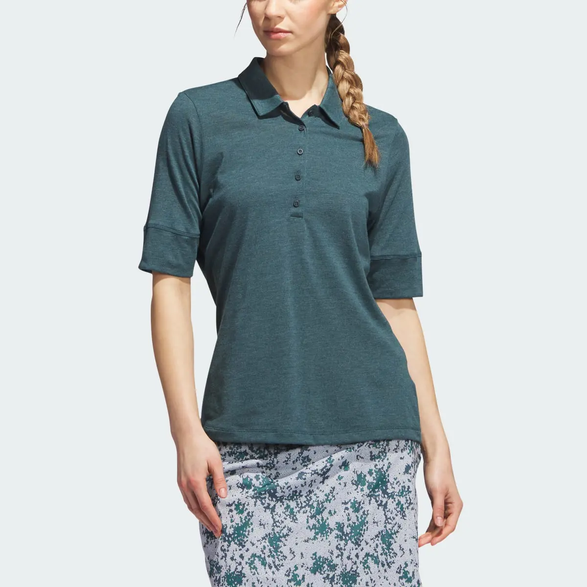 Adidas Mélange Polo Shirt. 1