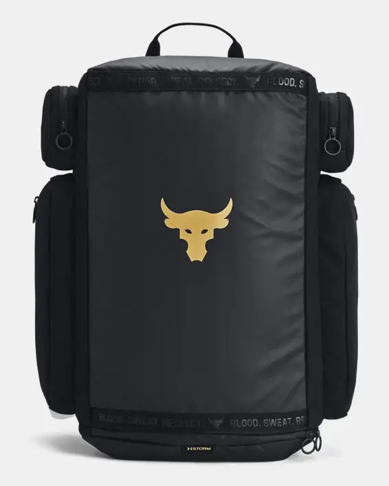 Under Armour Men's Project Rock Duffle Backpack. 2 Under Armour Men's Project Rock Duffle Backpack. 2