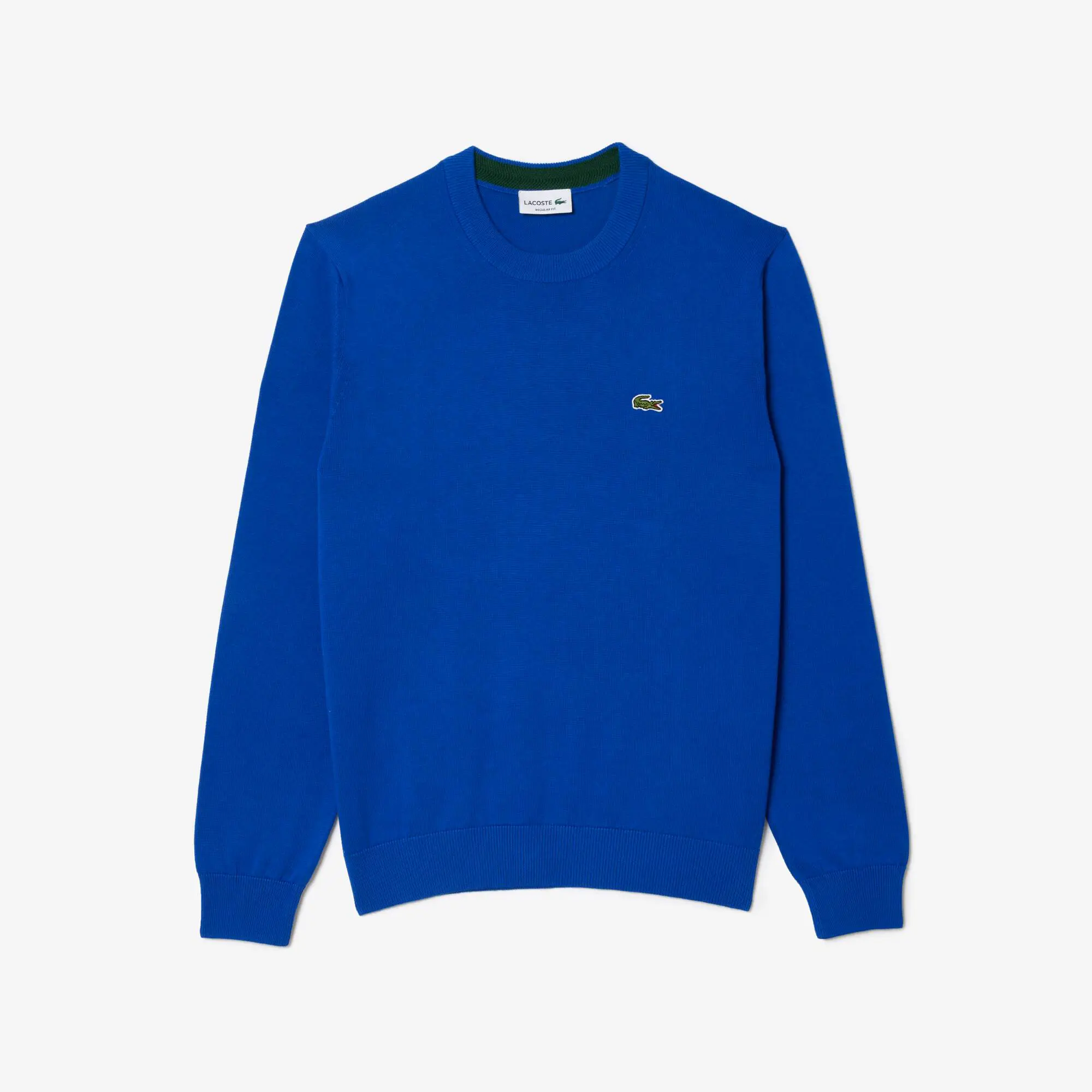 Lacoste Men's Organic Cotton Crew Neck Sweater. 2