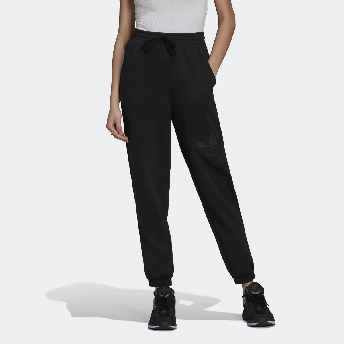 Adidas Cuffed Jogger Pants. 1