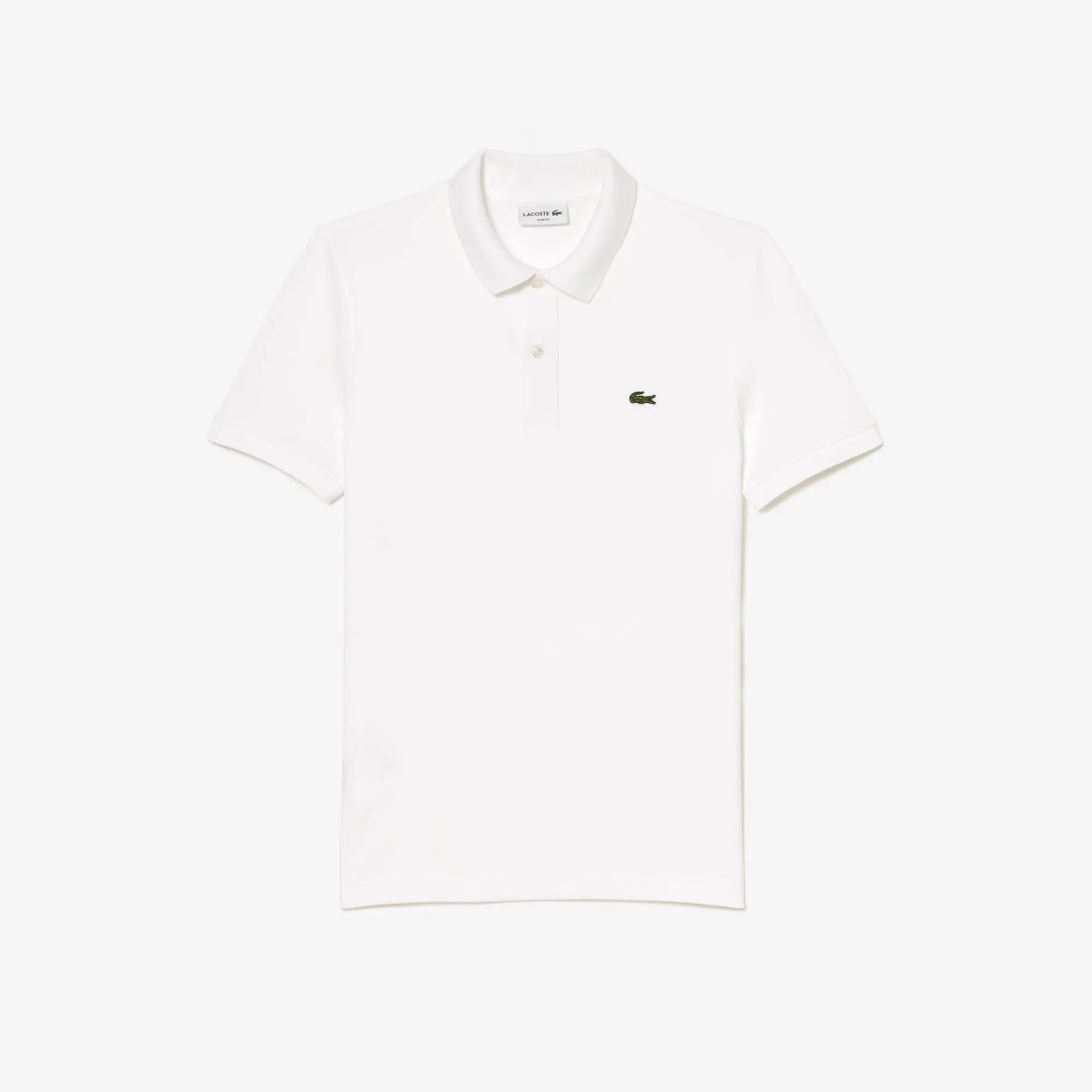 Lacoste Men's Original L.12.12 Slim Fit Petit Piqué Cotton Polo. 2 Lacoste Men's Original L.12.12 Slim Fit Petit Piqué Cotton Polo. 2