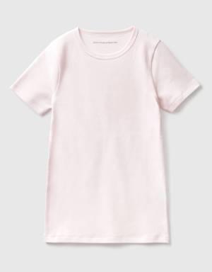 short sleeve t-shirt in warm cotton