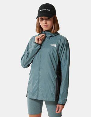Women&#39;s Athletic Outdoor Full-Zip Wind Jacket