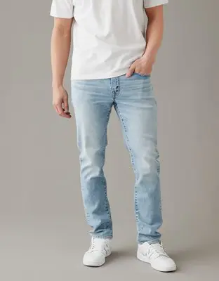 American Eagle AirFlex+ Slim Straight Jean. 1