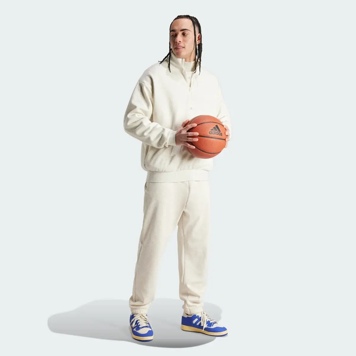 Adidas Sudadera adidas Basketball Half-Zip. 3