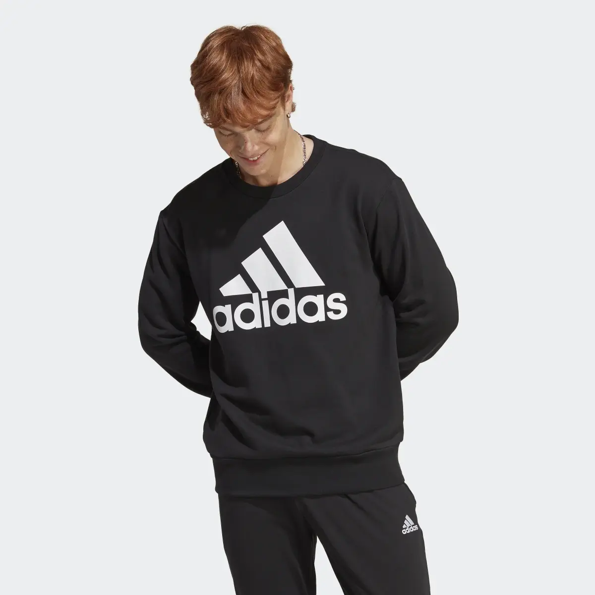 Adidas Sweat-shirt en molleton Essentials Big Logo. 2
