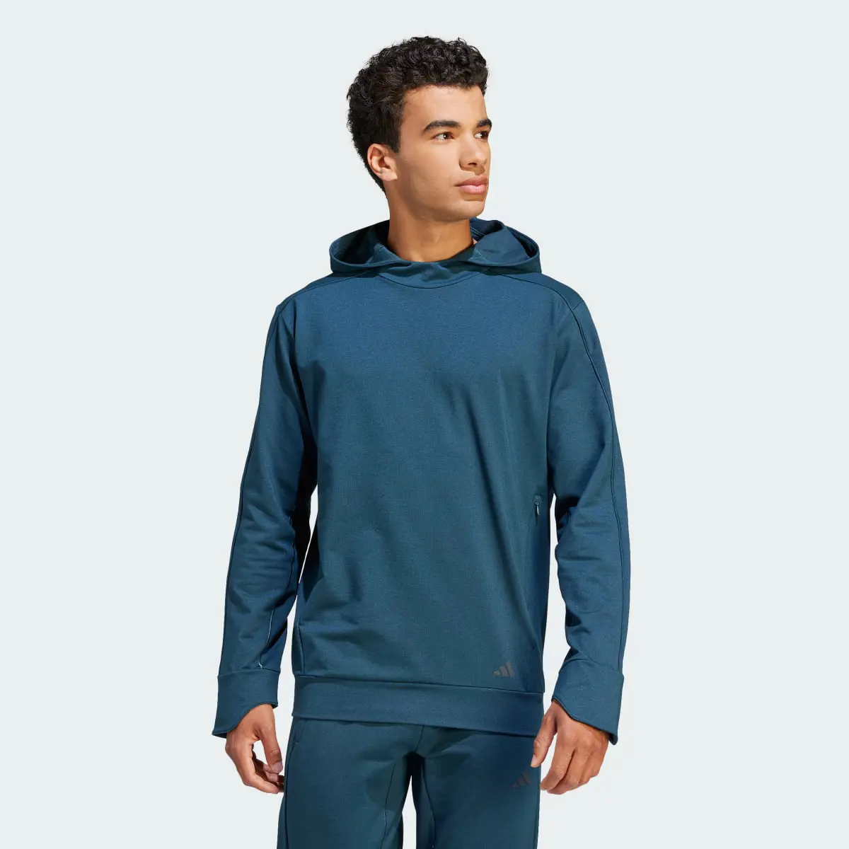 Adidas Yoga Training Hooded Sweatshirt. 2