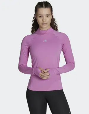 Adidas Haut d'entraînement chaud à manches longues Techfit AEROREADY. 2 Adidas Haut d'entraînement chaud à manches longues Techfit AEROREADY. 2