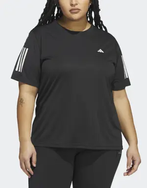 Adidas T-shirt Own the Run (Curvy)