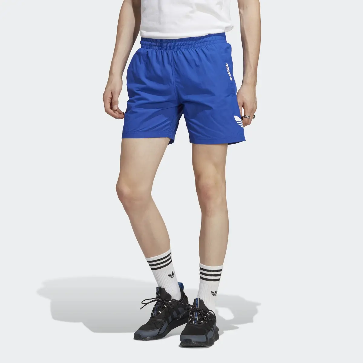 Adidas Originals Essentials Trefoil Swim Shorts. 1