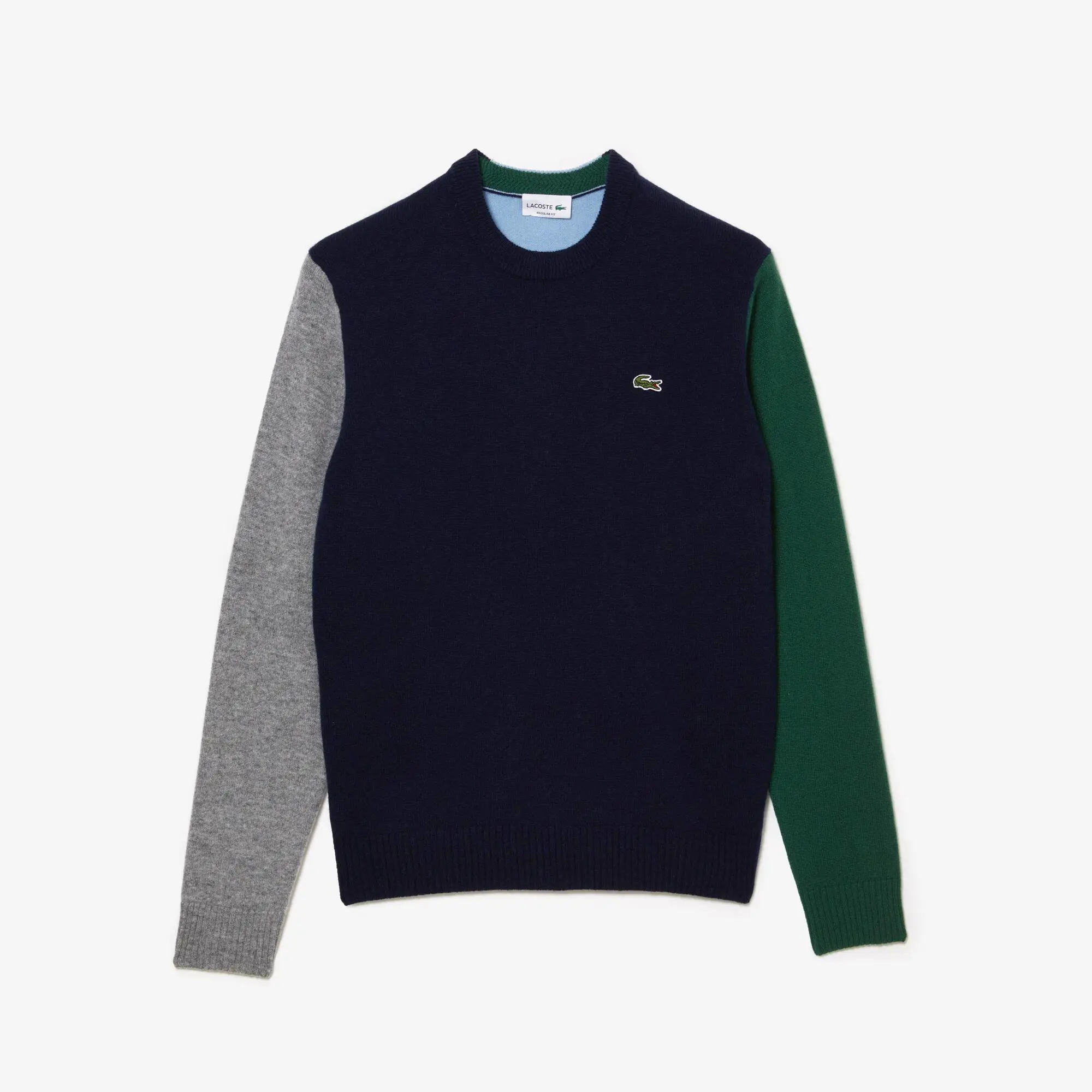 Lacoste Men's Regular fit Colour-Block Sweater. 2