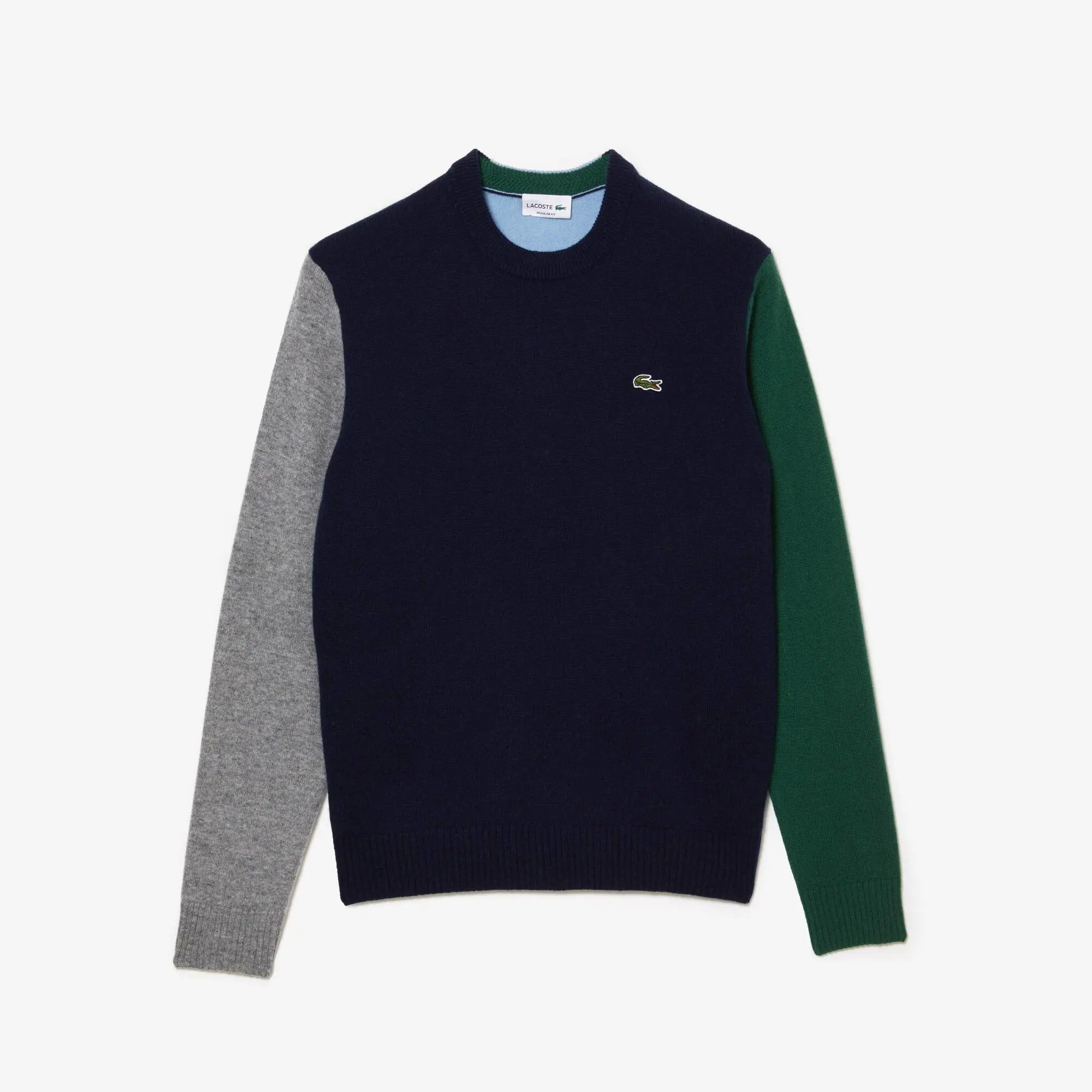 Lacoste Men's Regular fit Colour-Block Sweater. 2 Lacoste Men's Regular fit Colour-Block Sweater. 2