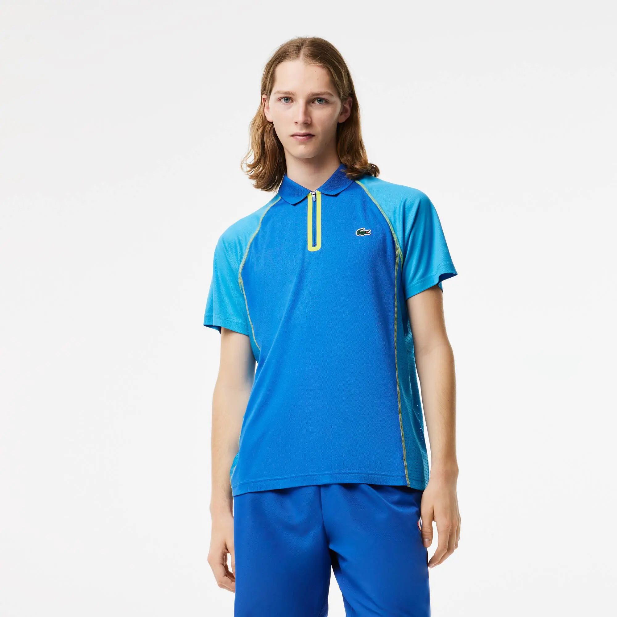 Lacoste Herren LACOSTE TENNIS Poloshirt aus recyceltem Polyester mit Ultra-Dry-Technologie. 1