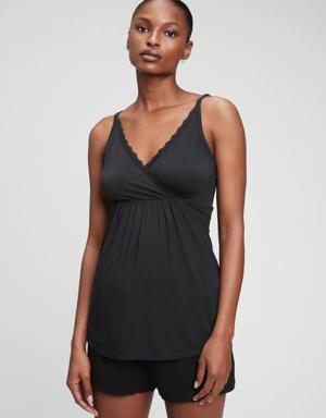 Maternity Modal Sleep Cami black