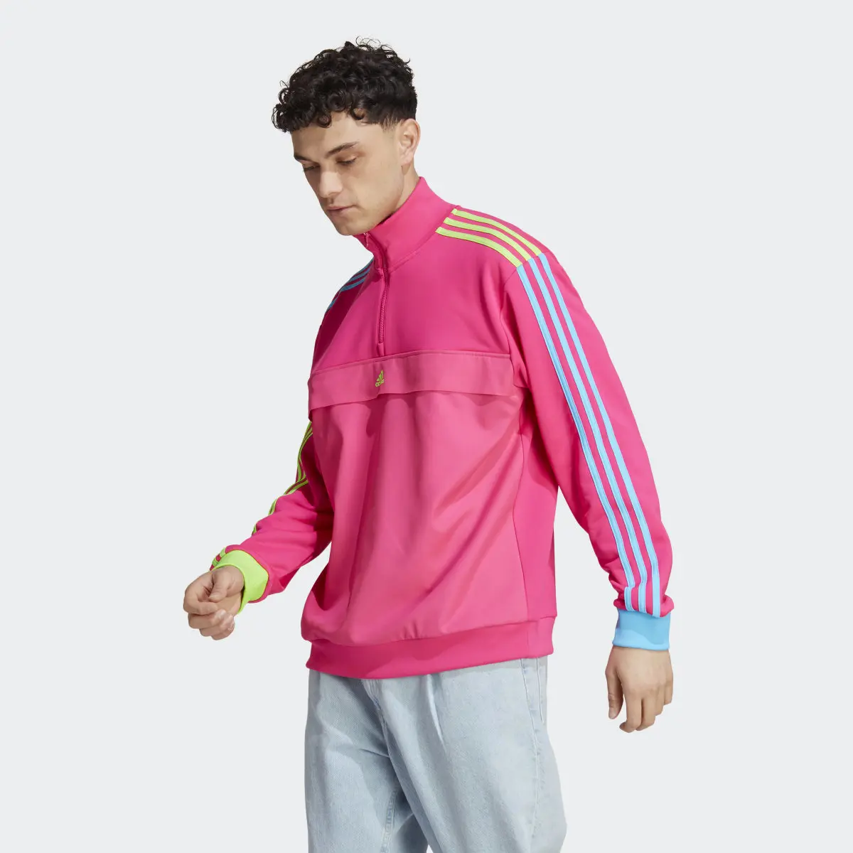 Adidas Kidcore Half-Zip Sweatshirt. 2