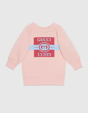 Baby printed cotton sweatshirt