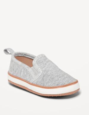 Unisex Slip-On Sneakers for Baby gray