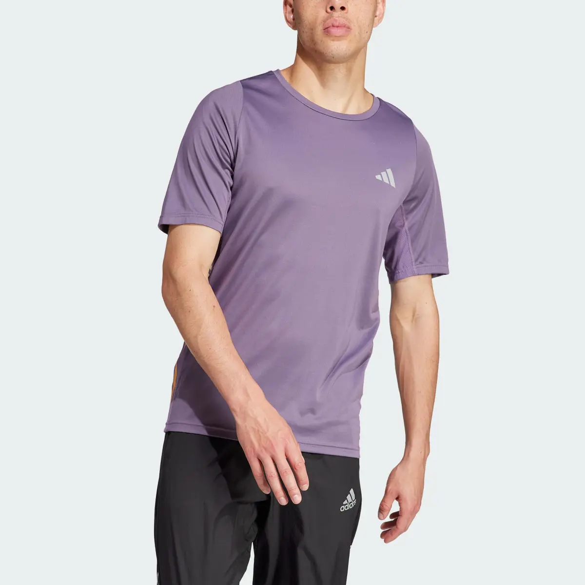 Adidas Playera Run Icons 3 Franjas. 1