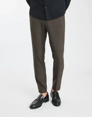 Recycled Suiting Trousers Slim Fit