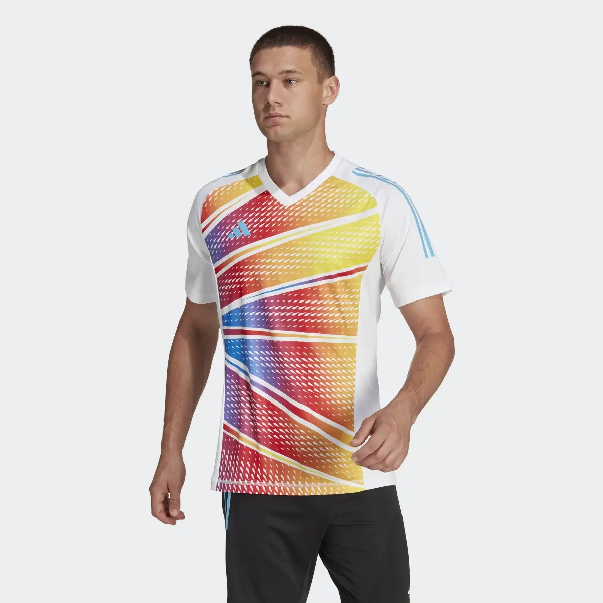 Adidas Tiro 23 Pro Short Sleeve Graphic Jersey. 2