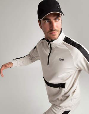 Fit Standart Fit Dik Yaka Sweatshirt