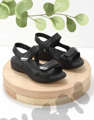Siyah Kadın Sandalet K05590060009