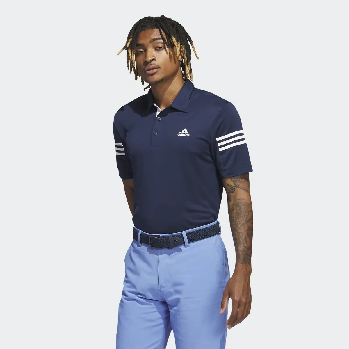 Adidas 3 STRP SLV POLO. 2