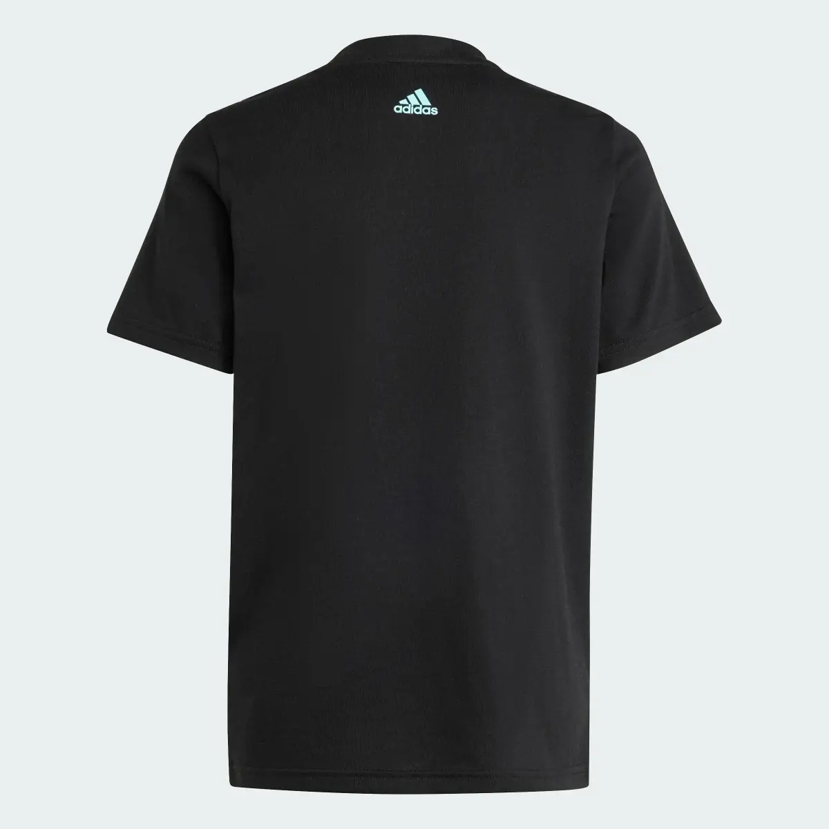 Adidas Playera Essentials Logo Lineal Algodón. 2