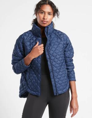 Athleta Whisper Featherless Jacket blue