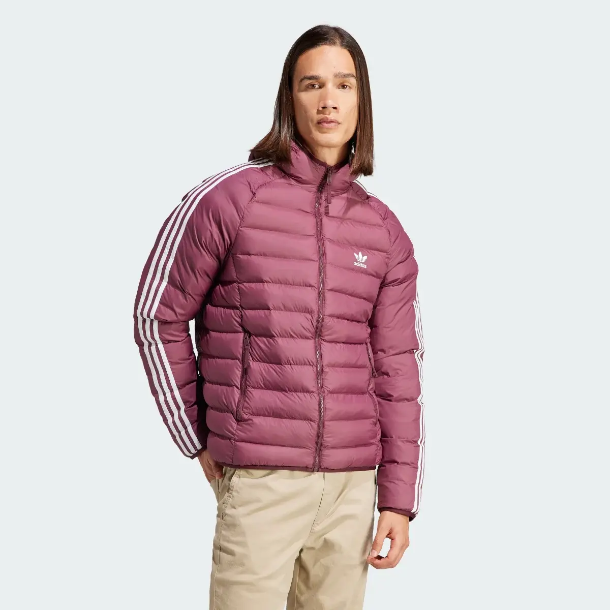 Adidas Chaqueta acolchada con capucha Puffer. 2