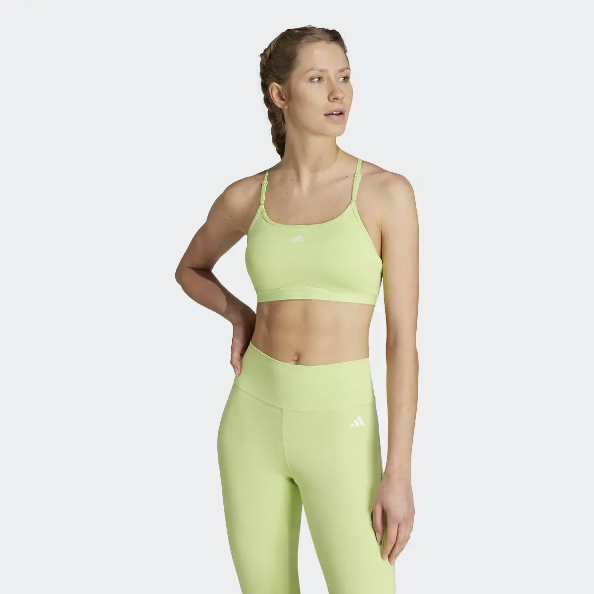 Adidas Reggiseno sportivo Aeroreact Training Light-Support. 2