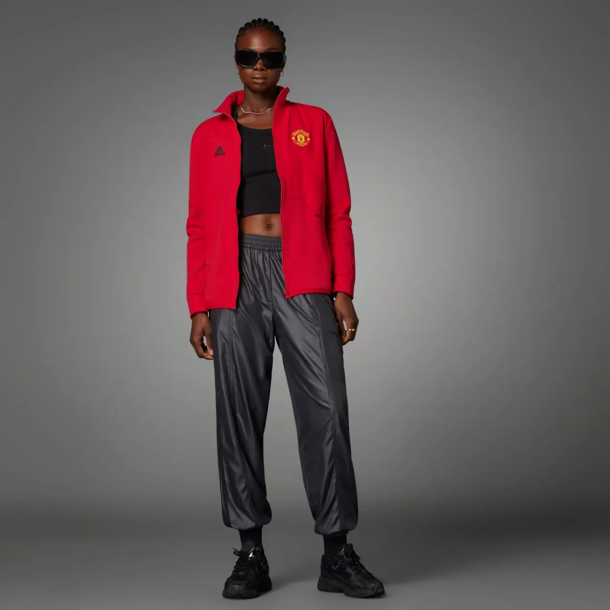 Adidas Manchester United Anthem Jacket. 3