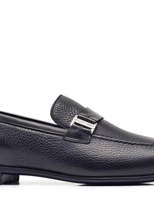 Siyah Günlük Loafer Erkek Ayakkabı -12641-