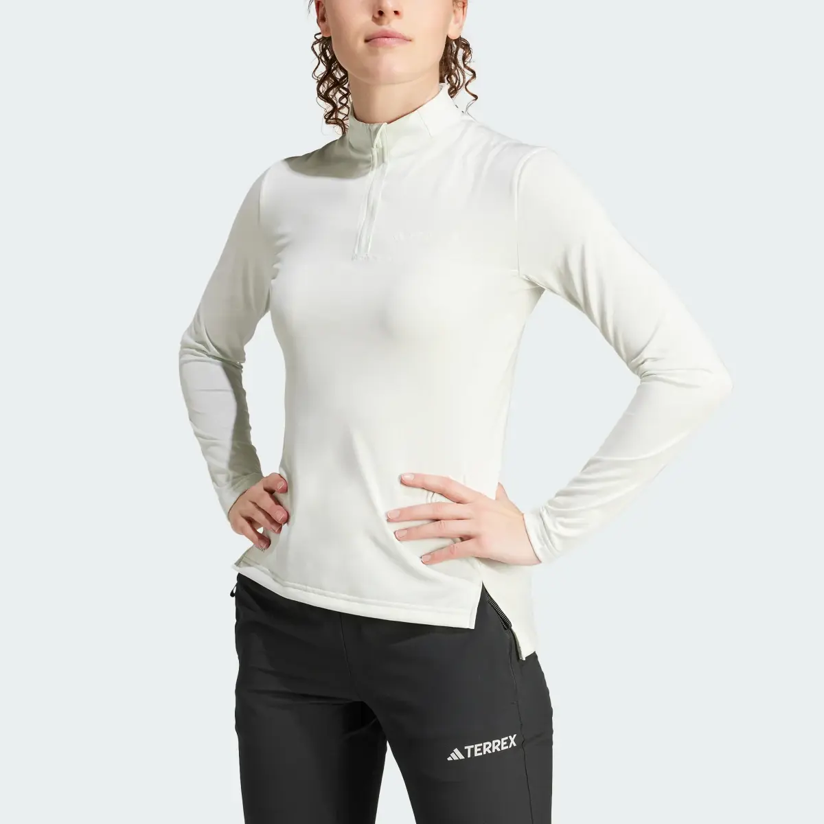 Adidas Maglia Terrex Multi Half-Zip Long Sleeve. 1