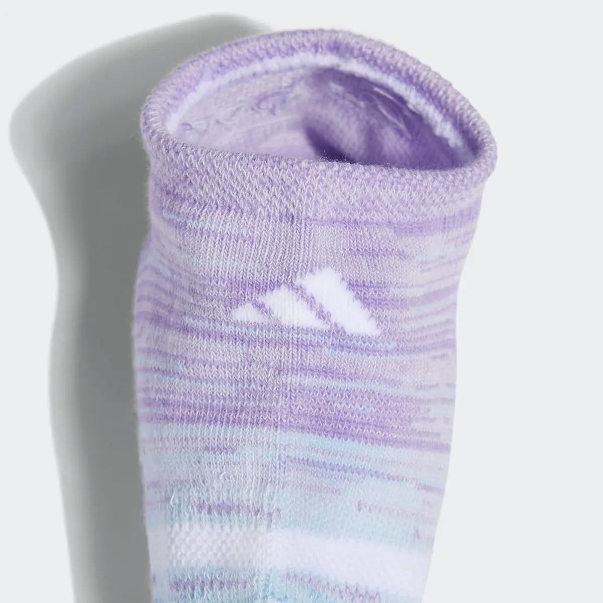 Adidas Superlite Multi Space-Dye No-Show Socks 6 Pairs. 3