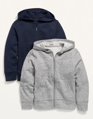 Old Navy Gender-Neutral Zip Hoodie 2-Pack for Kids blue