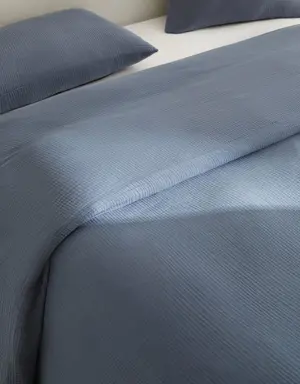Cotton gauze duvet cover superking bed