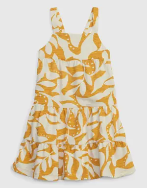 Gap Toddler Tiered Dress gold