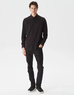 Nautica ERKEK SİYAH SLIM FIT UZUN KOLLU GÖMLEK. 3 Nautica ERKEK SİYAH SLIM FIT UZUN KOLLU GÖMLEK. 3