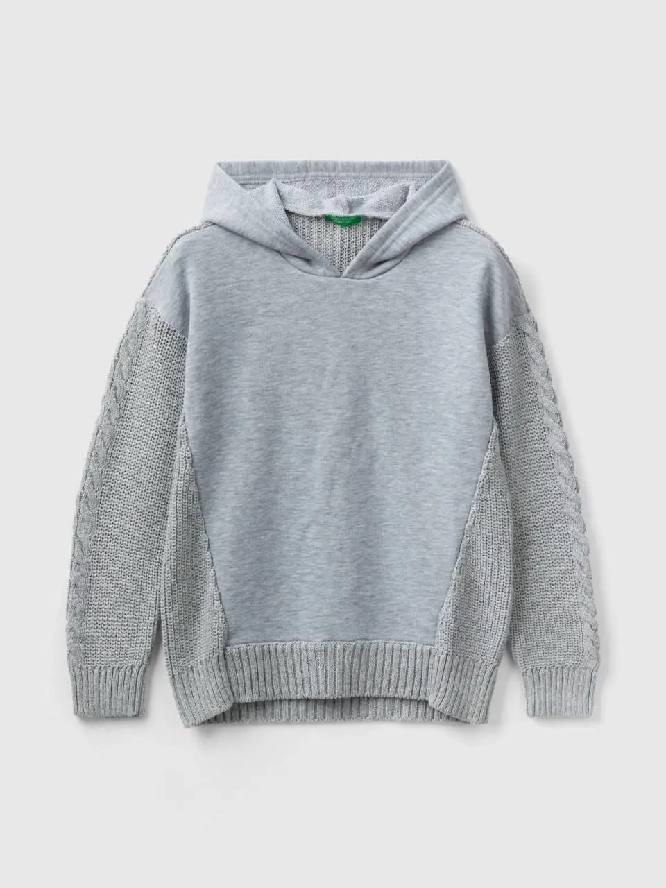 Benetton sweater with hood. 1