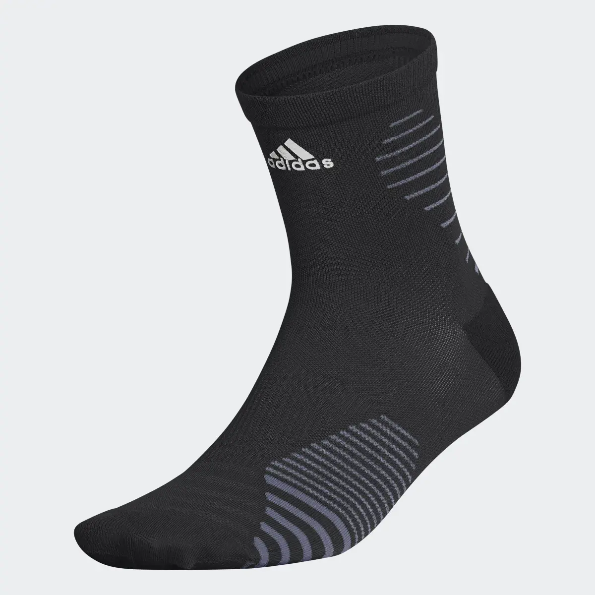 Adidas Running Mid-Crew Socks. 2