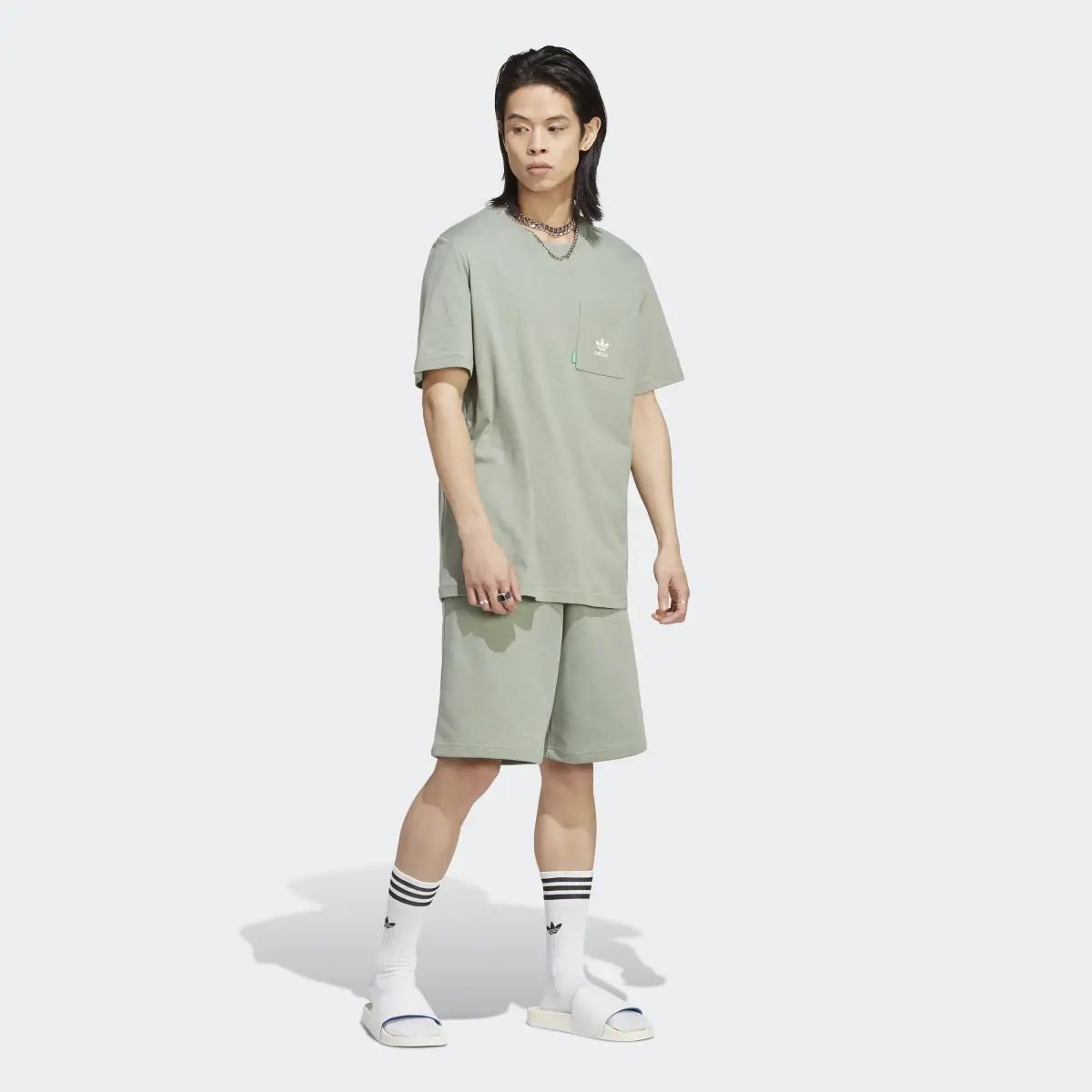 Adidas Essentials+ Made With Hemp Shorts. 3