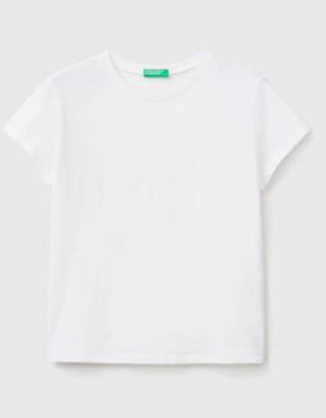 t-shirt in pure organic cotton