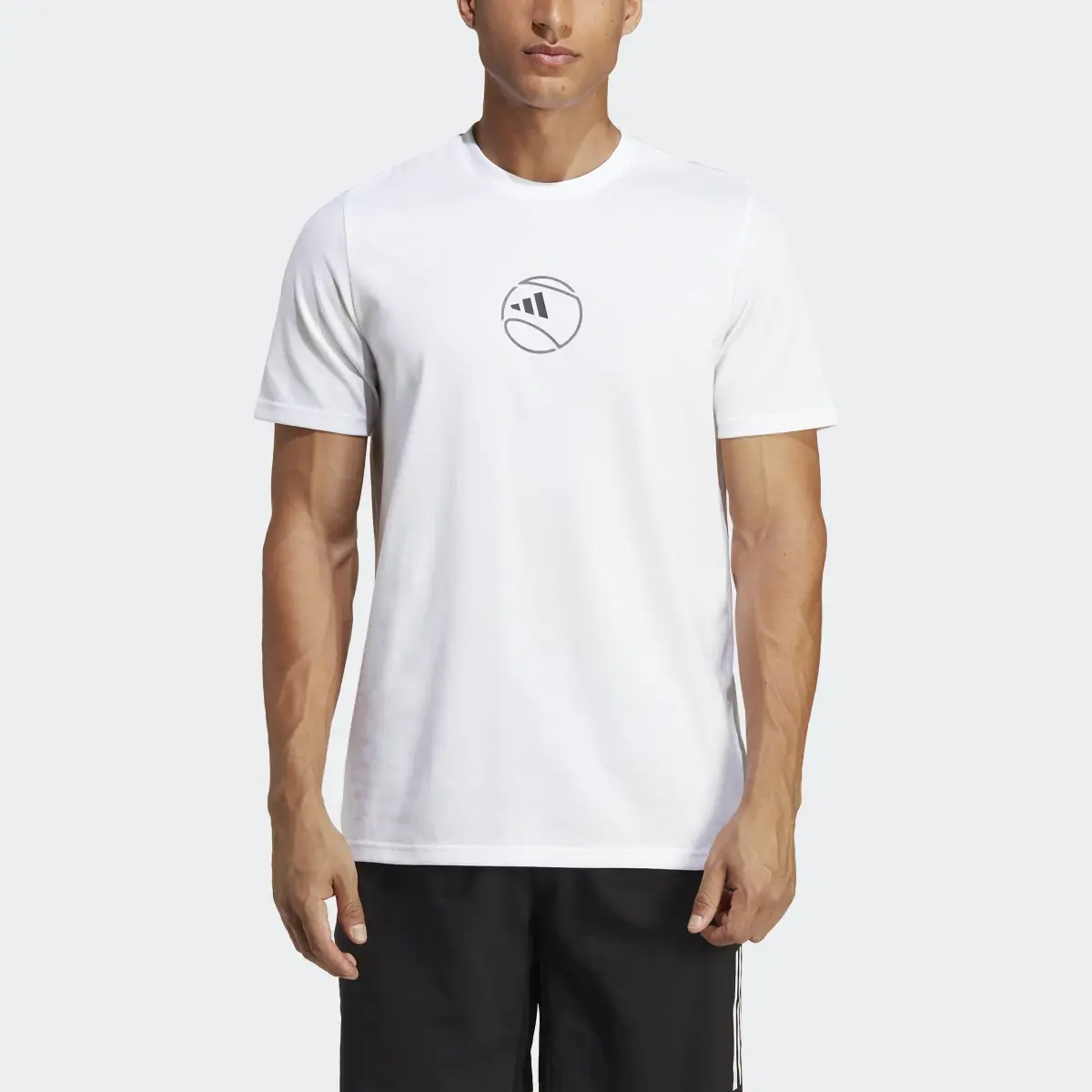 Adidas AEROREADY Tennis Graphic Tee. 1 Adidas AEROREADY Tennis Graphic Tee. 1