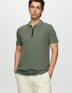 Tween Yeşil Fermuarlı T-Shirt